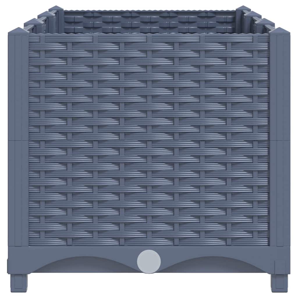 310403 vidaXL Raised Bed 120x40x38 cm Polypropylene 4