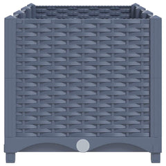 310403 vidaXL Raised Bed 120x40x38 cm Polypropylene 4