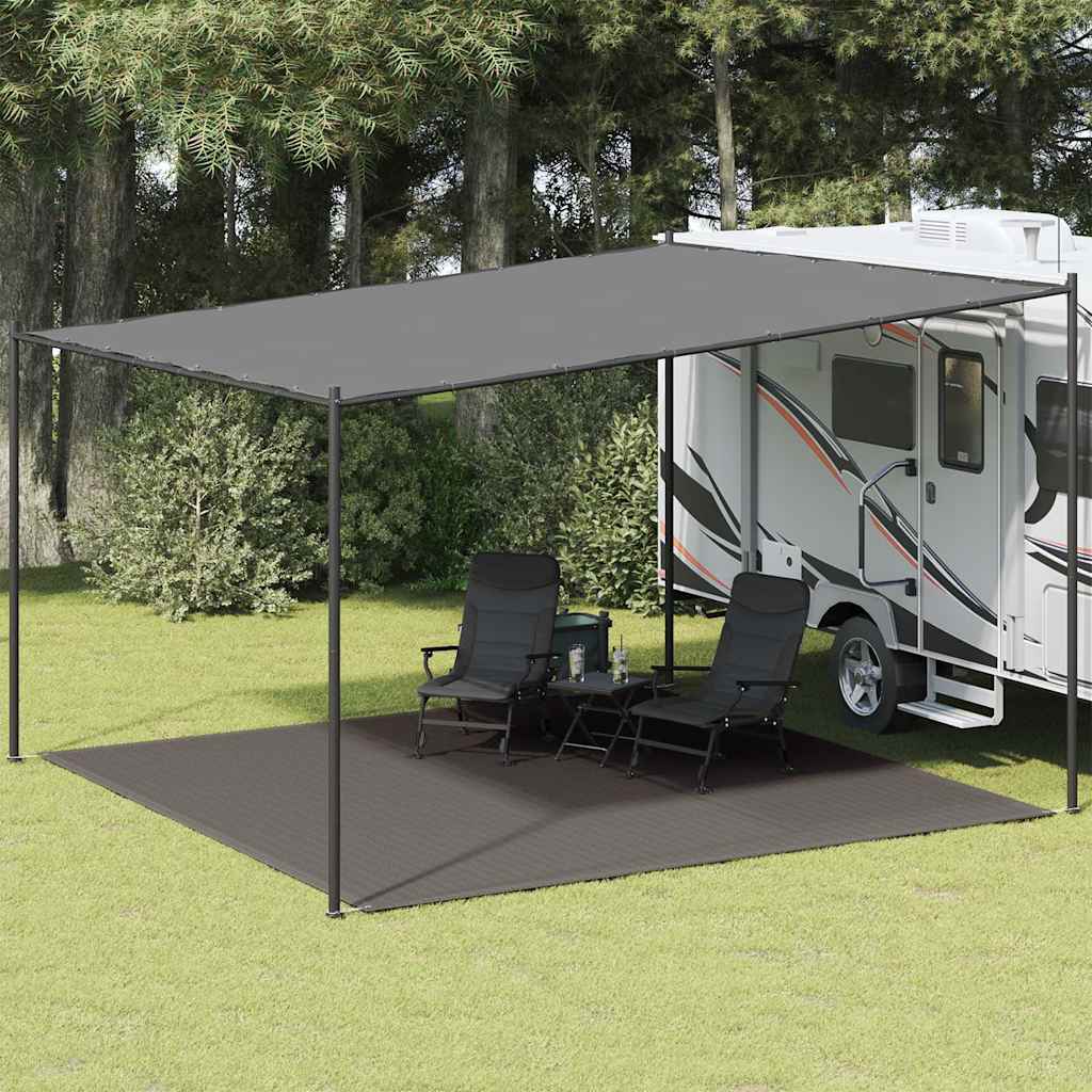 vidaXL Tent Carpet 400x400 cm Anthracite 1