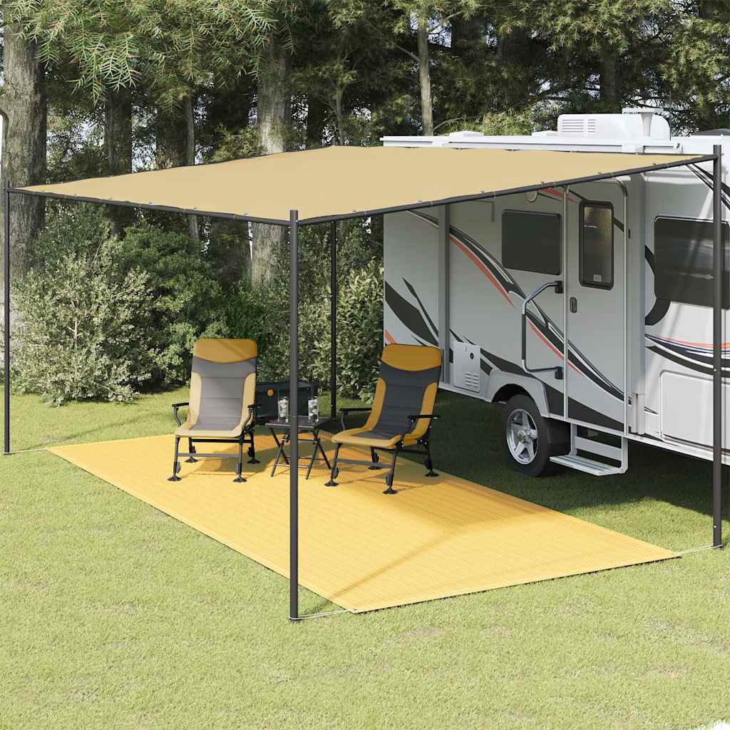 vidaXL Tent Carpet 250x600 cm Beige 1