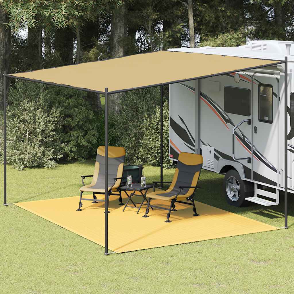 vidaXL Tent Carpet 300x400 cm Beige 1
