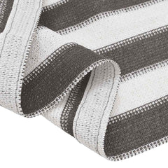 vidaXL Tent Carpet Anthracite and White 400x700 cm HDPE 6