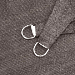 vidaXL Sunshade Sail 160 g/m² Anthracite 7x7 m HDPE 6