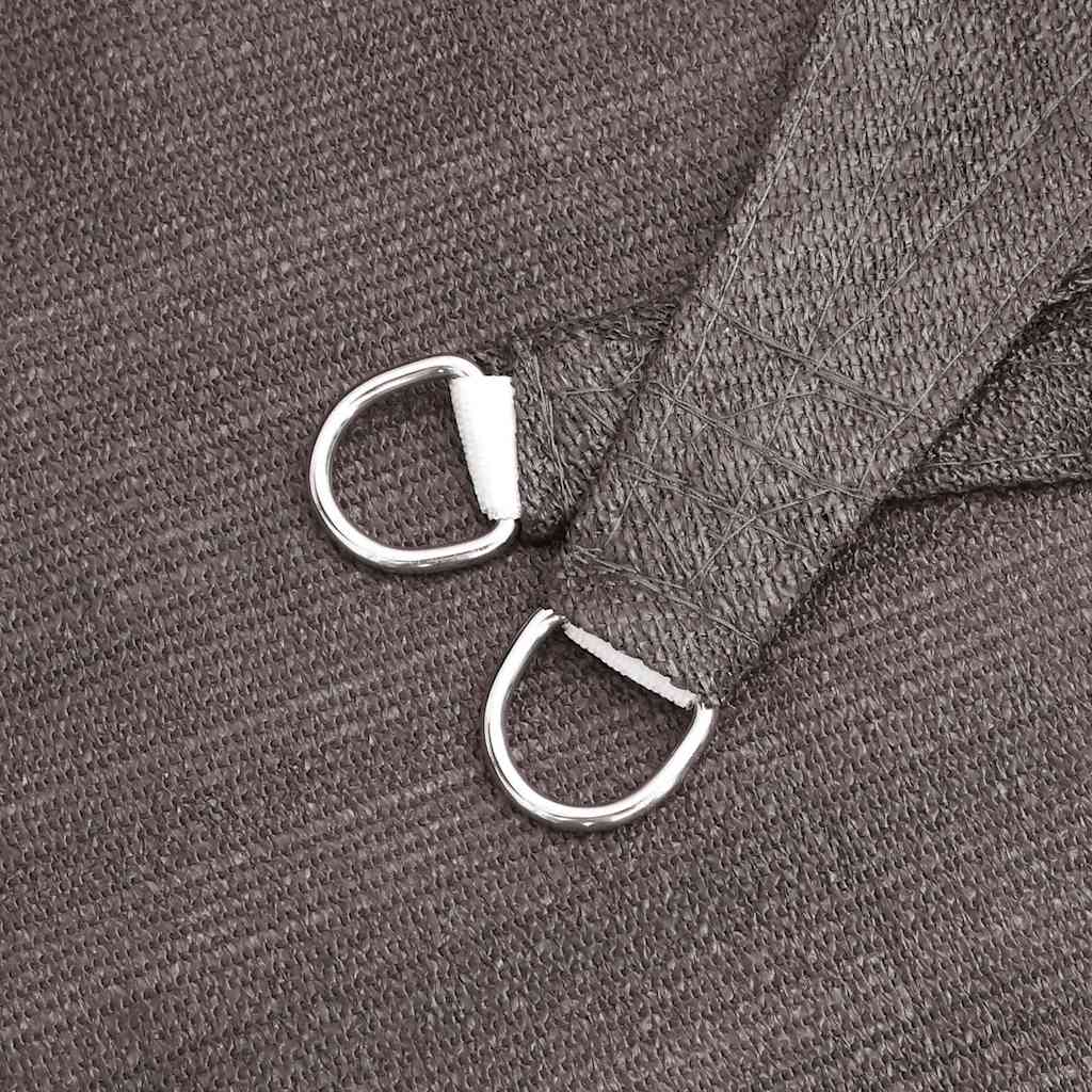 vidaXL Sunshade Sail 160 g/m² Anthracite 2x3 m HDPE 6