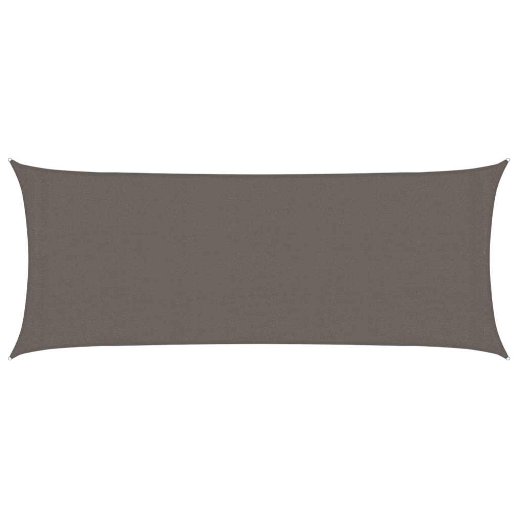 vidaXL Sunshade Sail 160 g/m² Anthracite 2x4.5 m HDPE 2