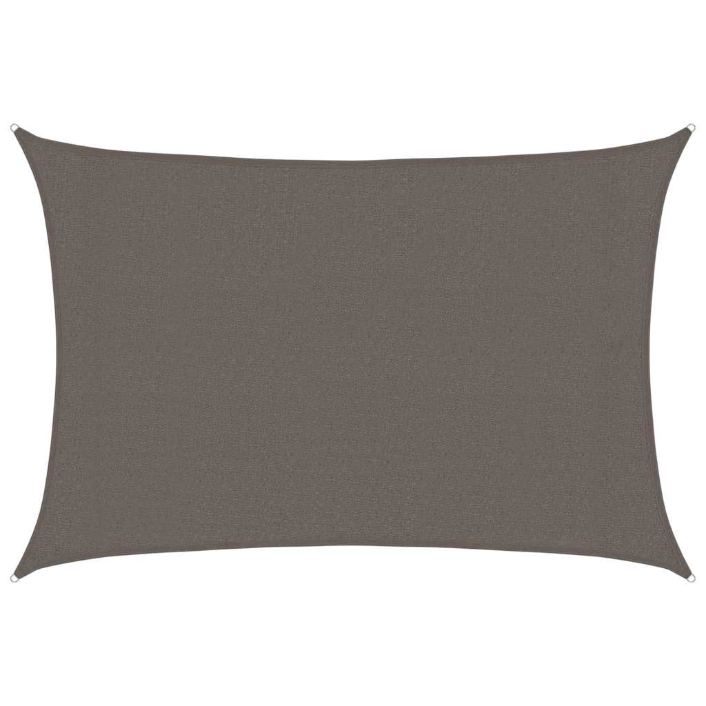 vidaXL Sunshade Sail 160 g/m² Anthracite 3x4 m HDPE 2