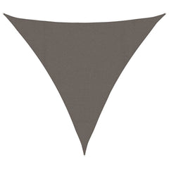 311093 vidaXL Sunshade Sail 160 g/m² Anthracite 4x4x4 m HDPE 2