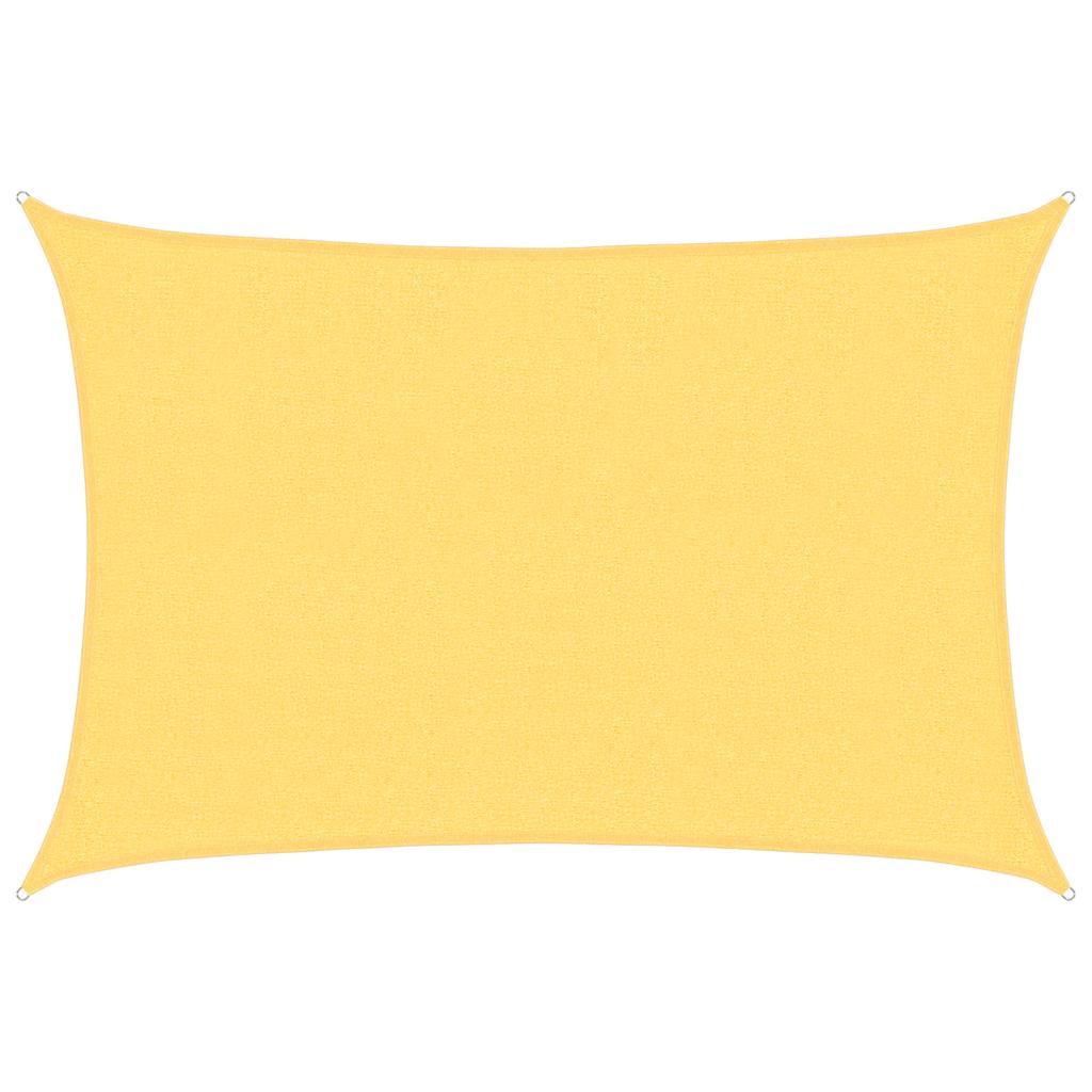 Sunshade Sail 160 g/m² Beige HDPE, image 2