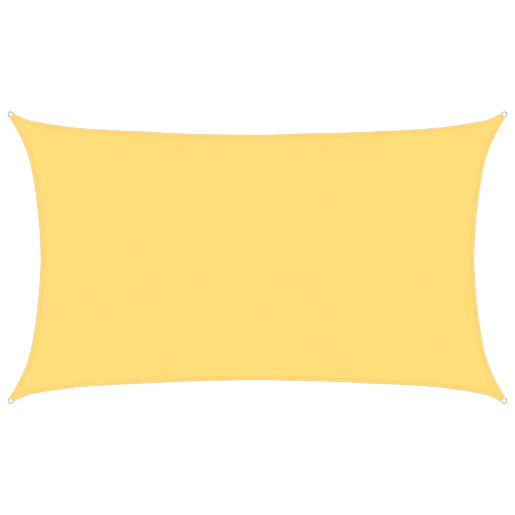 vidaXL Sunshade Sail 160 g/m² Beige 5x8 m HDPE 2