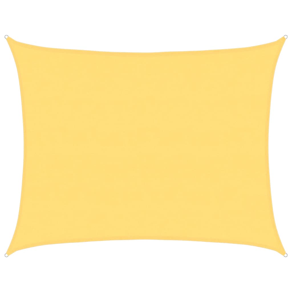 vidaXL Sunshade Sail 160 g/m² Beige 6x8 m HDPE 2
