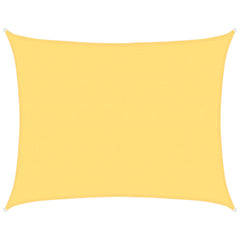 Sunshade Sail 160 g/m² 6x8 m HDPE Width 6 m Drop 8 m Beige