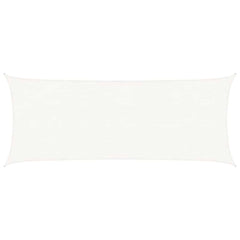 vidaXL Sunshade Sail 160 g/m² White 2x5 m HDPE 2