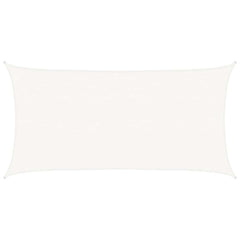 vidaXL Sunshade Sail 160 g/m² White 2.5x4.5 m HDPE 2
