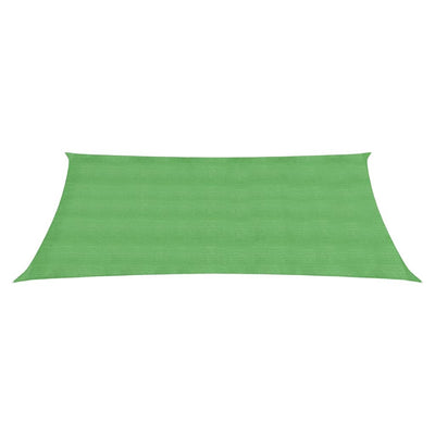 Sunshade Sail 160 g/m² Light Green 2.5x4 m HDPE