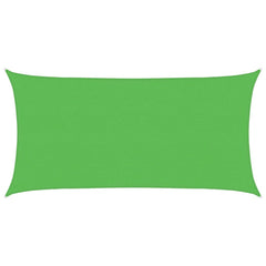 vidaXL Sunshade Sail 160 g/m² Light Green 2.5x4.5 m HDPE 2