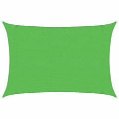 vidaXL Sunshade Sail 160 g/m² Light Green 3x4.5 m HDPE 2