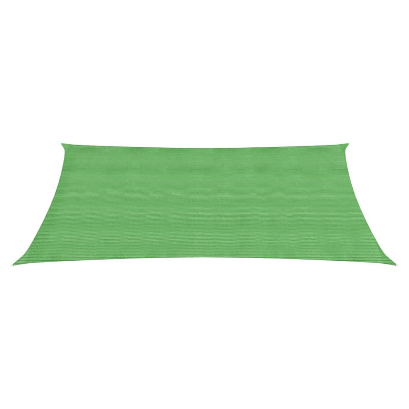 Sunshade Sail 160 g/m² Light Green 4x6 m HDPE