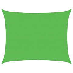 Sunshade Sail 160 g/m² 6x8 m HDPE Width 6 m Drop 8 m Light green