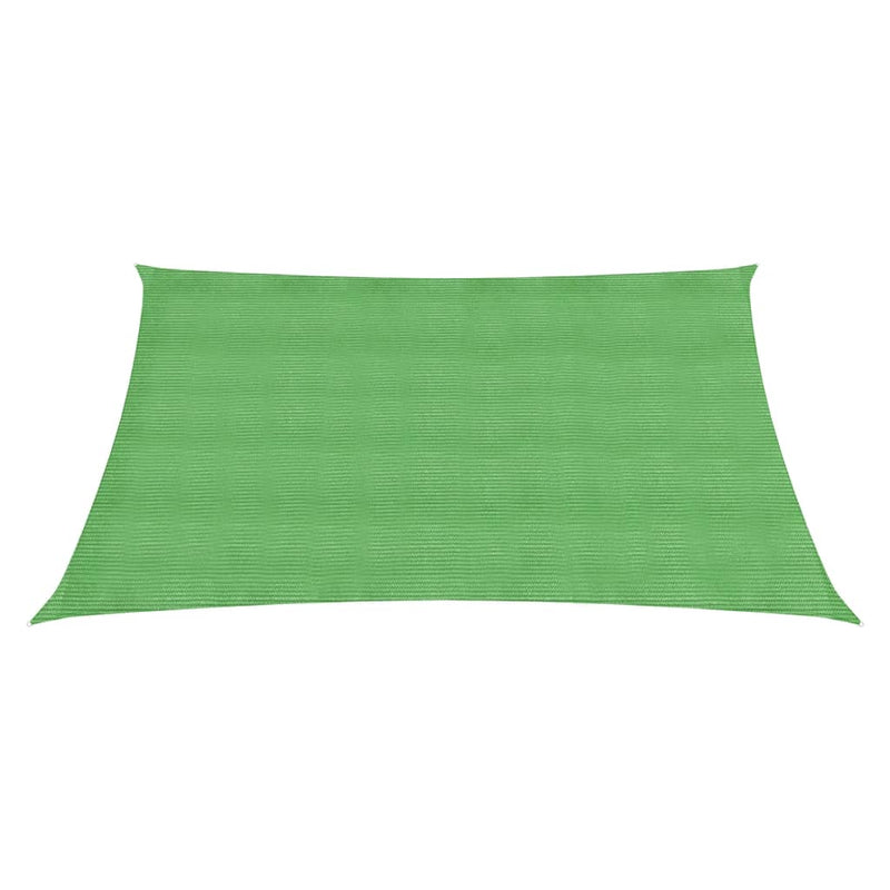 Sunshade Sail 160 g/m² Light Green 4/5x3 m HDPE