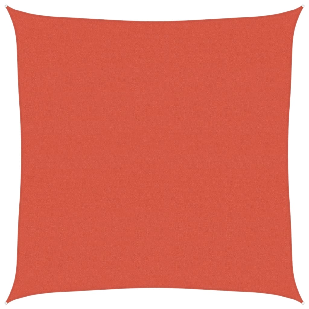 vidaXL Sunshade Sail 160 g/m² Terracotta 6x6 m HDPE 2