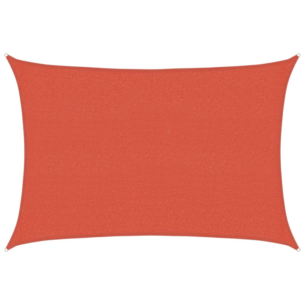 vidaXL Sunshade Sail 160 g/m² Terracotta 2.5x3.5 m HDPE 2