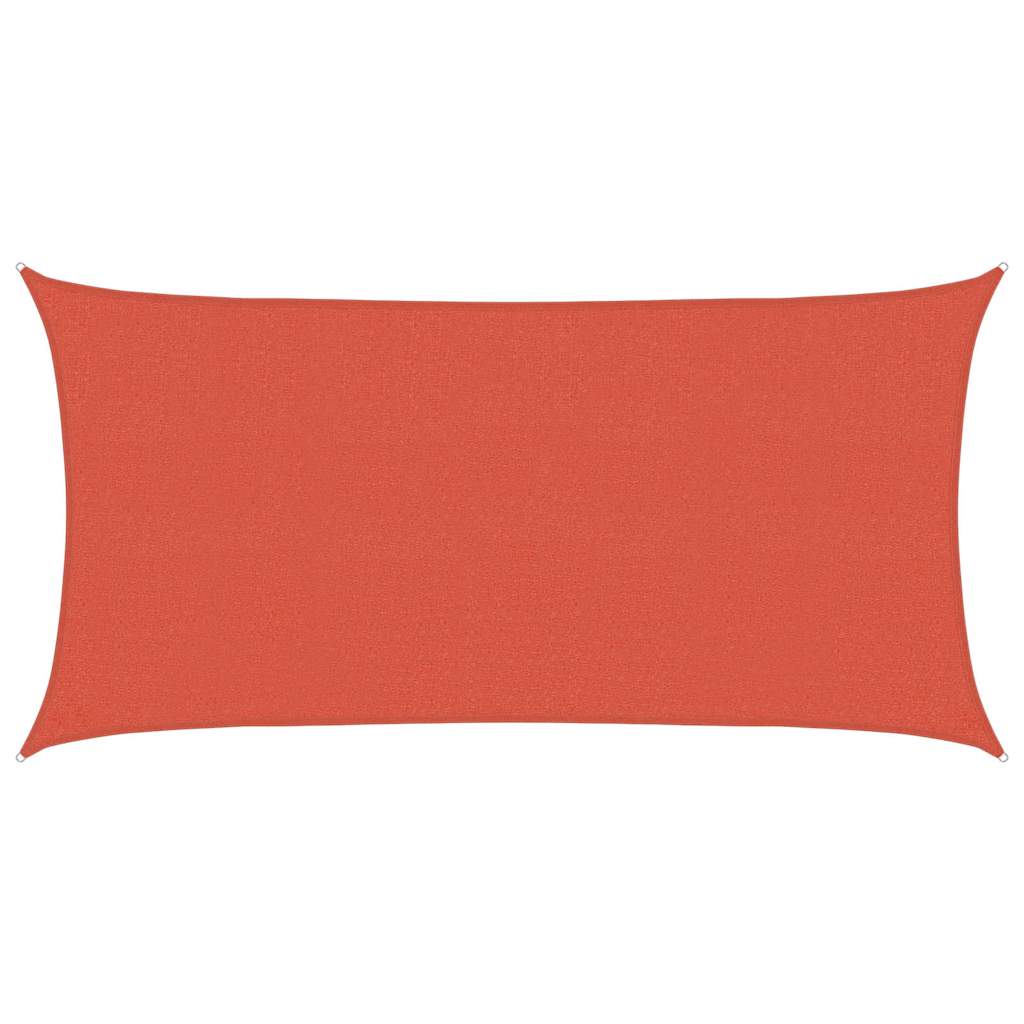 vidaXL Sunshade Sail 160 g/m² Terracotta 2.5x4.5 m HDPE 2