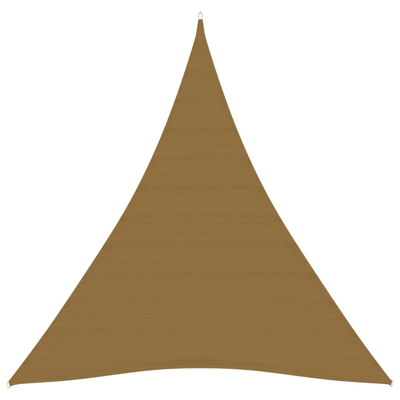 Sunshade Sail 160 g/m² Taupe 4x5x5 m HDPE