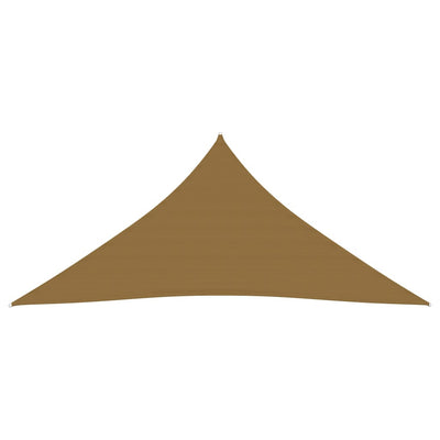 Sunshade Sail 160 g/m² Taupe 4x5x5 m HDPE