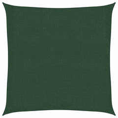 vidaXL Sunshade Sail 160 g/m² Dark Green 3.6x3.6 m HDPE 2