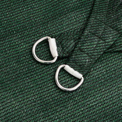 vidaXL Sun Sail | Dark Green | High-Density Polyethylene (HDPE) | 5x5x6 meters 6