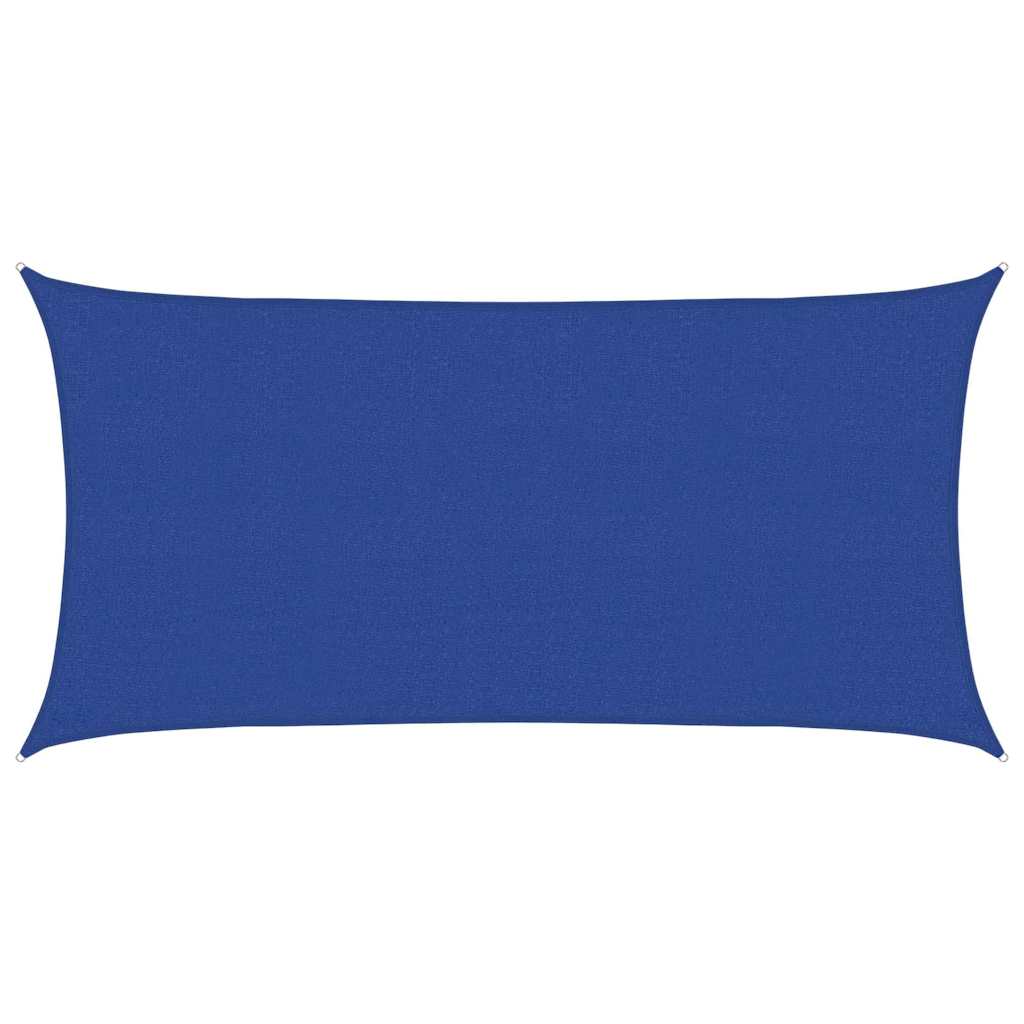 vidaXL Sunshade Sail 160 g/m² Blue 2.5x4.5 m HDPE 2