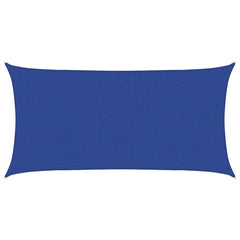 vidaXL Sunshade Sail 160 g/m² Blue 2.5x4.5 m HDPE 2