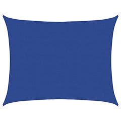 vidaXL Sunshade Sail 160 g/m² Rectangular Blue 6x8 m HDPE 2