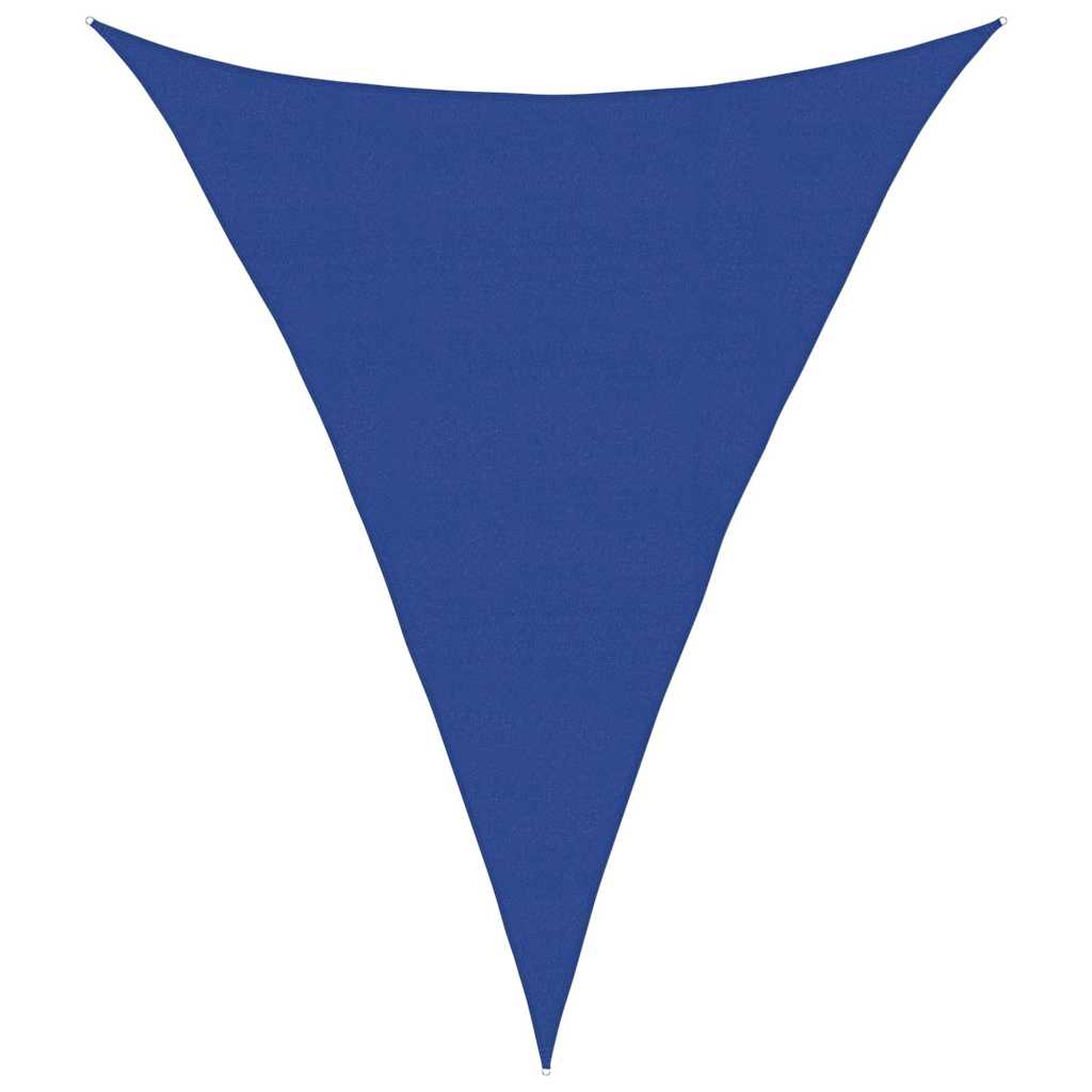 vidaXL Sunshade Sail | Blue | 100% High-density polyethylene (HDPE) | 5x6x6 m 2