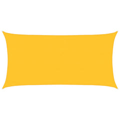 vidaXL Sunshade Sail 160 g/m² Yellow 3x6 m HDPE 2