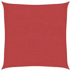 vidaXL Sunshade Sail 160 g/m² Red 3.6x3.6 m HDPE 2