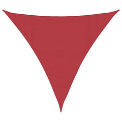 vidaXL Sun Sail | Red | High-density polyethylene (HDPE) | 5 x 5 x 5 metres 2