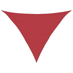 vidaXL Sun Sail | Red | High-density polyethylene (HDPE) | 5 x 5 x 6 m 2