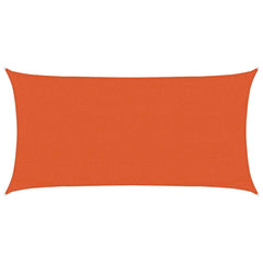 vidaXL Sunshade Sail 160 g/m² Rectangular Orange 3x6 m HDPE 2