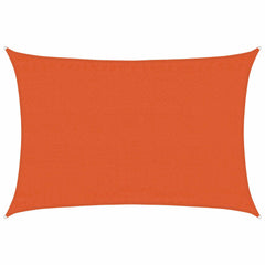 vidaXL Sunshade Sail 160 g/m² Orange 3.5x4.5 m HDPE 2