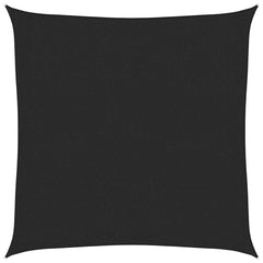 vidaXL Sunshade Sail 160 g/m² Black 3x3 m HDPE 2