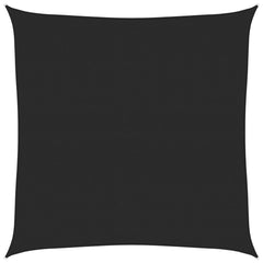 vidaXL Sunshade Sail 160 g/m² Black 6x6 m HDPE 2