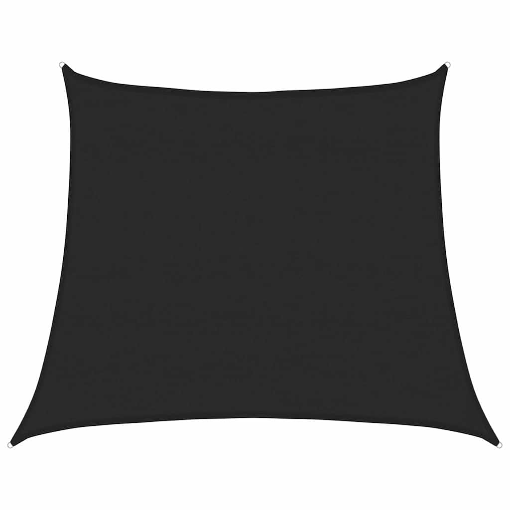 vidaXL Sunshade Sail 160 g/m² Trapezium Black 4/5x4 m HDPE 2