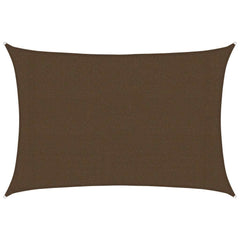 vidaXL Sunshade Sail 160 g/m² Brown 3x5 m HDPE 2
