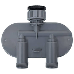 147889 vidaXL Double Outlet Water Timer with Ball Valves 4
