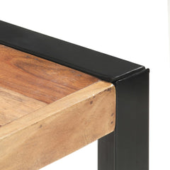 vidaXL Dining Table 160x80x75 cm Solid Wood 4