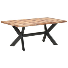 vidaXL Dining Table 180x90x75 cm Solid Wood with Honey Finish 1