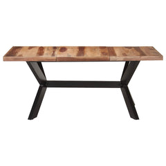 Dining Table Solid Wood with Honey Finish 180 cm 90 cm