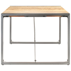 vidaXL Dining Table 200x100x75 cm Solid Rough Mango Wood 3
