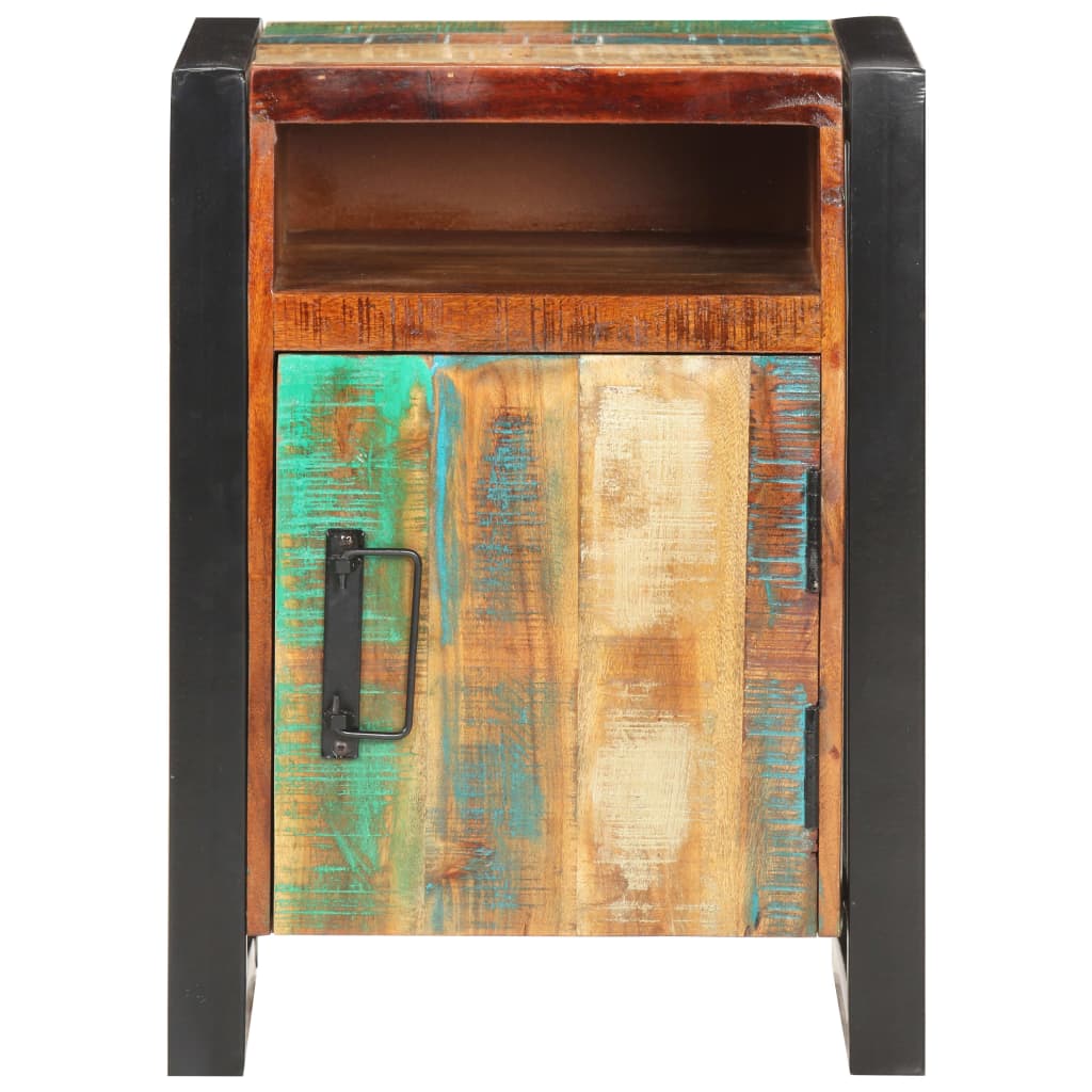 vidaXL Bedside Cabinet 40x35x55 cm Solid Reclaimed Wood 2